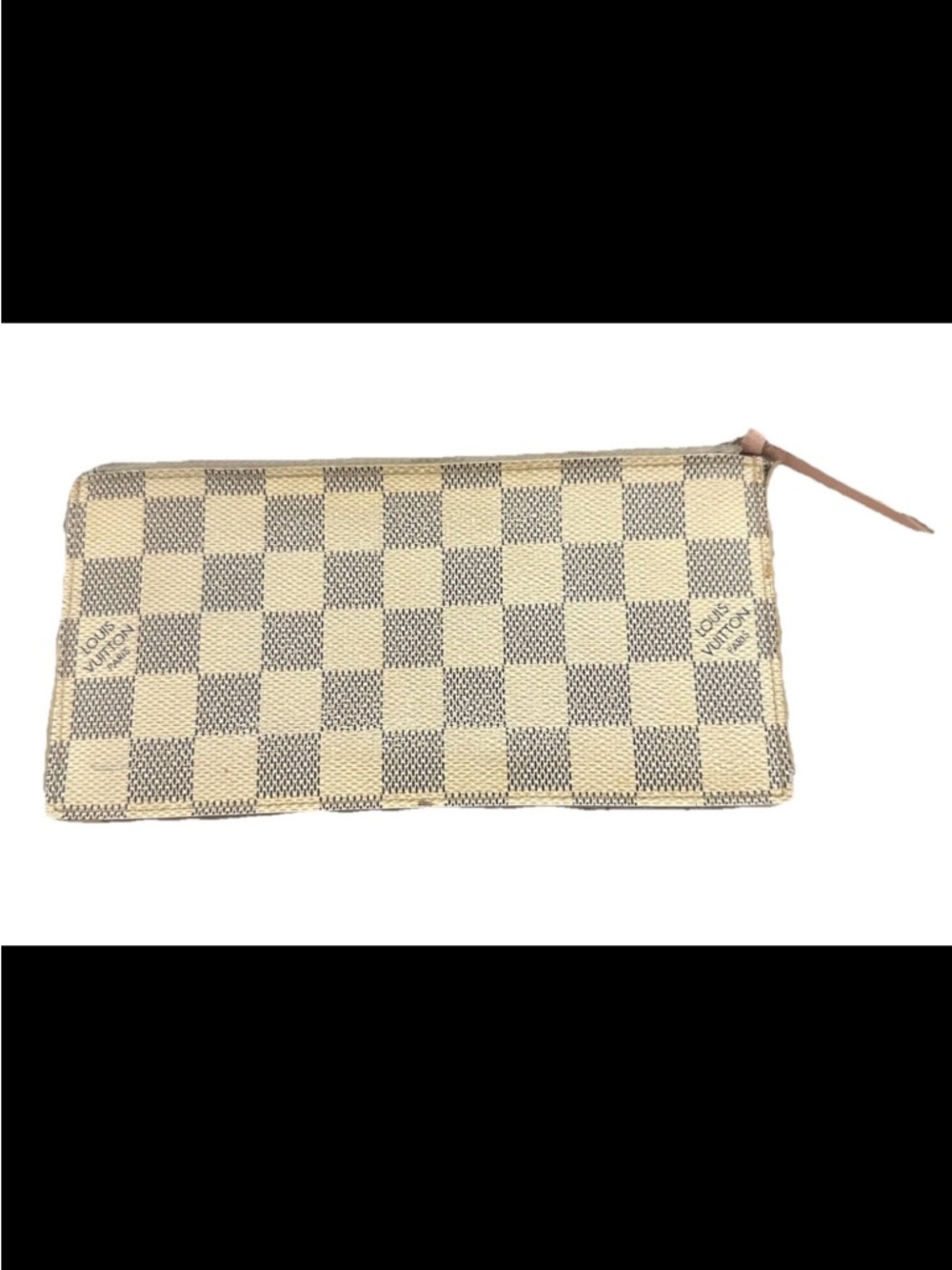 Louis Vuitton Felicia Pochette insert zip coin wallet damper azur